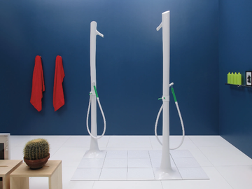 ALBERO - Floor standing shower panel with hand shower by Ceramica Flaminia - view 2